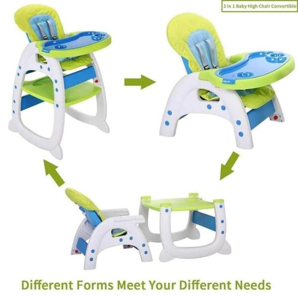 3 In 1 Baby High Feeding Chair Convertible