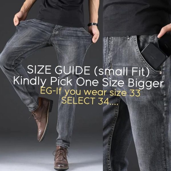 3D Fashion Men Denim Slim Fit Non Fade Jeans