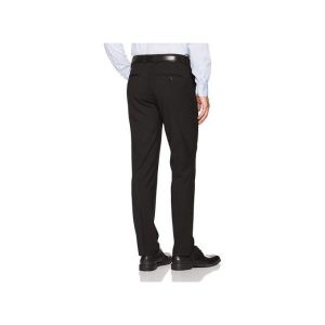 3D Fashion Official Trouser Pant -Black-Slim Fit Office Wear Men