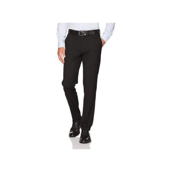 3D Fashion Official Trouser Pant -Black-Slim Fit Office Wear Men