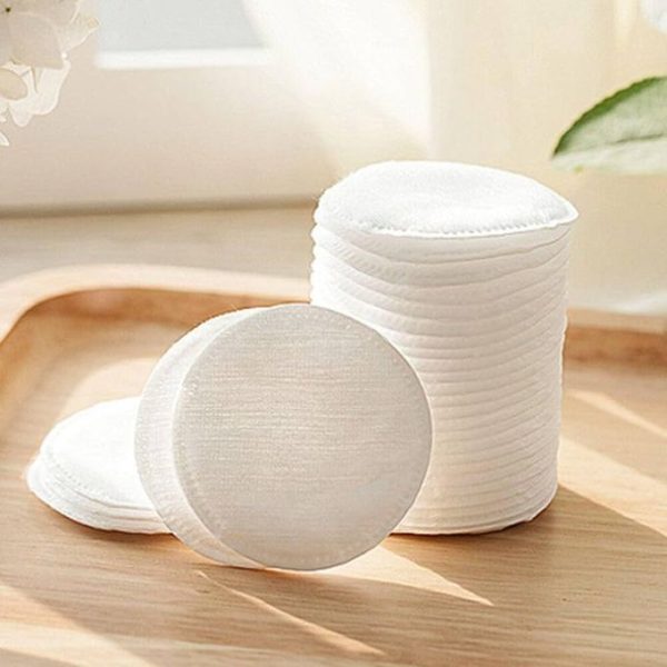 80pc Cotton Rounds Makeup Remover Pads