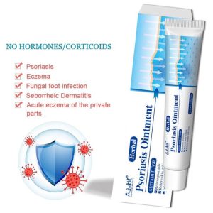 Antibacterial Psoriasis Cream Itch Eczema Relief Skin Rash