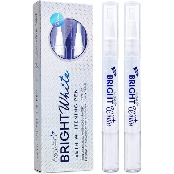 AsaVea Teeth Whitening Pen-2 Pens, Effective,Painless,No Sensitivity