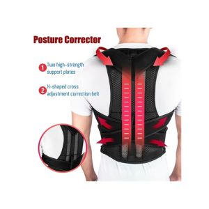 Back,lumber,neck & Shoulder Posture Corrector/support For Men And Women