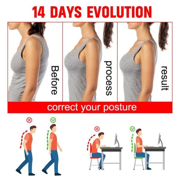 Back Posture Corrector Shoulder Support Belt Adjustable Posture Corrector Belt