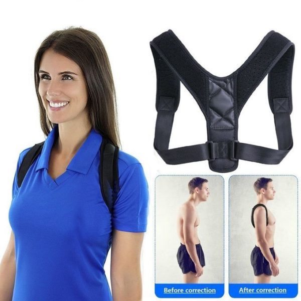 Back Posture Corrector Shoulder Support Belt Adjustable Posture Corrector Belt