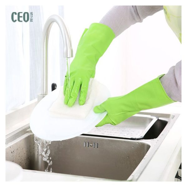 Barksdale Dish Washing Cleaning Rubber Gloves