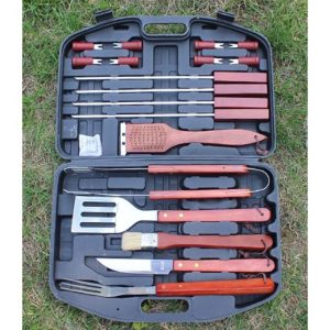 BBQ Kit Barbecue Steel Set Spatula Fork Skewer