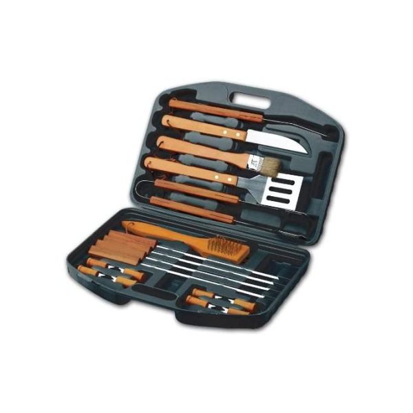 BBQ Kit Barbecue Steel Set Spatula Fork Skewer