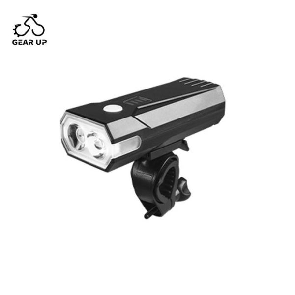 Bicycle 600 Lm Rechargeable Front Light With Horn