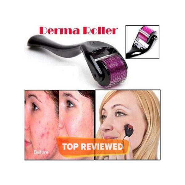 Derma Roller 0.5mm 1mm 1.5mm DERMAROLLER MICRO NEEDLE BEARD HAIR SKIN FACE WRINKLE & ANTI-AGING DERMA