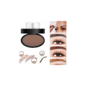 Eyebrow Powder Stamp Waterproof Eye Brow Stamp-Brown