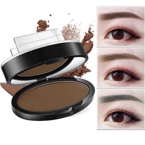 Eyebrow Powder Stamp Waterproof Eye Brow Stamp-Brown