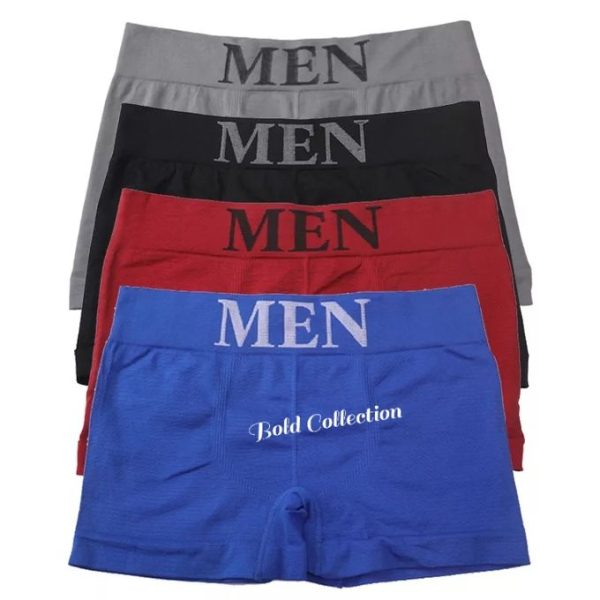 Fashion 6Pcs Men Soft Spandex Brief Men's Boxers – Waist 29-35inch