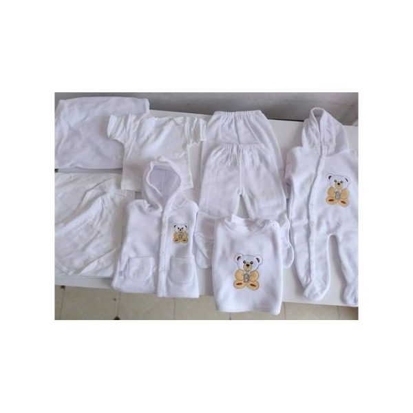 Fashion 8PCS UNISEX NEW BORN BABY RECEIVING SET