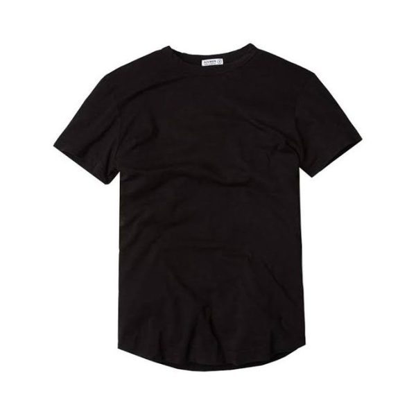 Fashion Black Plain Tshirt