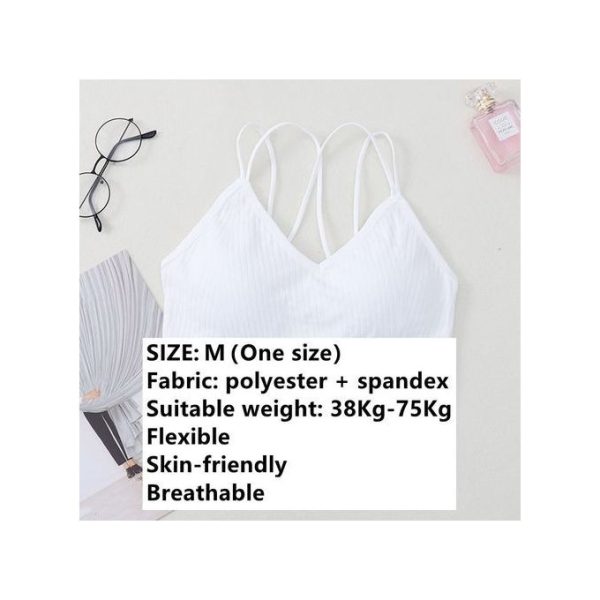 Fashion Camisole Vests Tanks Women Tops Underwear Bra Tees Ladies Clothing