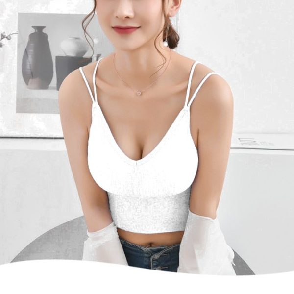 Fashion Camisole Vests Tanks Women Tops Underwear Bra Tees Ladies Clothing