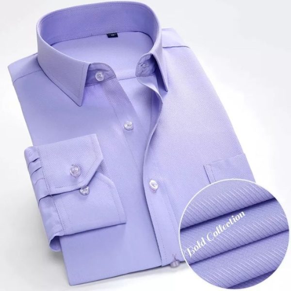 Fashion Finest Quality Official Mens Longsleeve Shirt Slim Fit