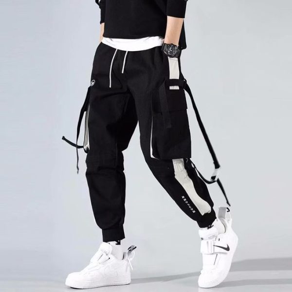 Fashion Hip Hop Cargo Pants Men Streetwear Fashion Sweatpants Male Casual Trousers Pants