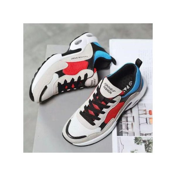 Fashion Ladies Breathable Sports Shoes Casual Sneakers-Multicoloured