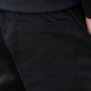 Fashion Men Black Pocket Casual Pants Cargo Pants Harem Joggers