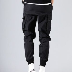 Fashion Men Pants Trousers Overalls Cargo Pants Men Clothes