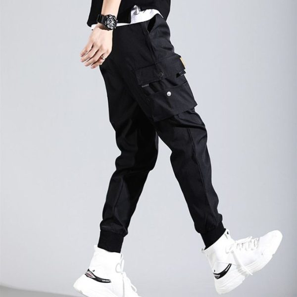 Fashion Men Pants Trousers Overalls Cargo Pants Men Clothes