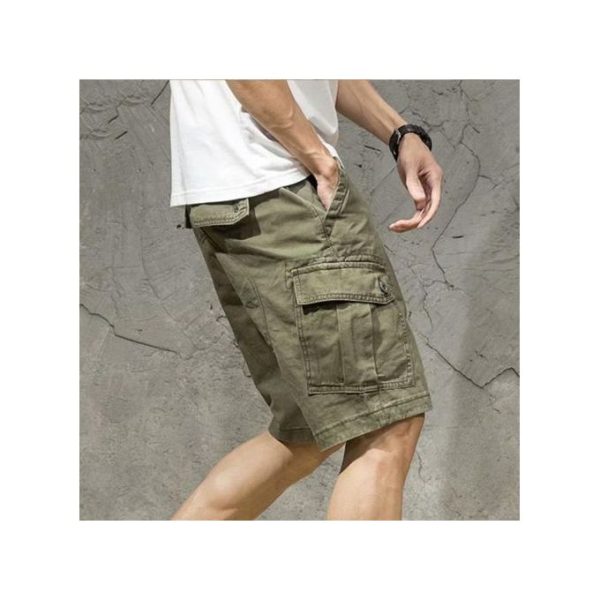 Fashion Men's Cargo Shorts,Jogging Pants,Casual Loose Breathable Shorts-Multiple Pockets