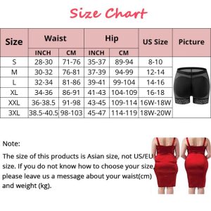 Fashion Push Up Hip Pad Enhancer Panties Lace Control Body Shape Butt Lifter Underwear