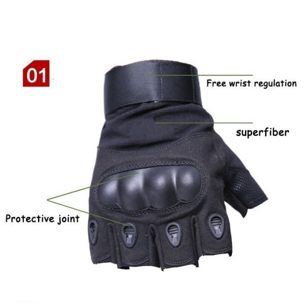 Fashion Tactical Gloves Half-Finger Sports Gloves