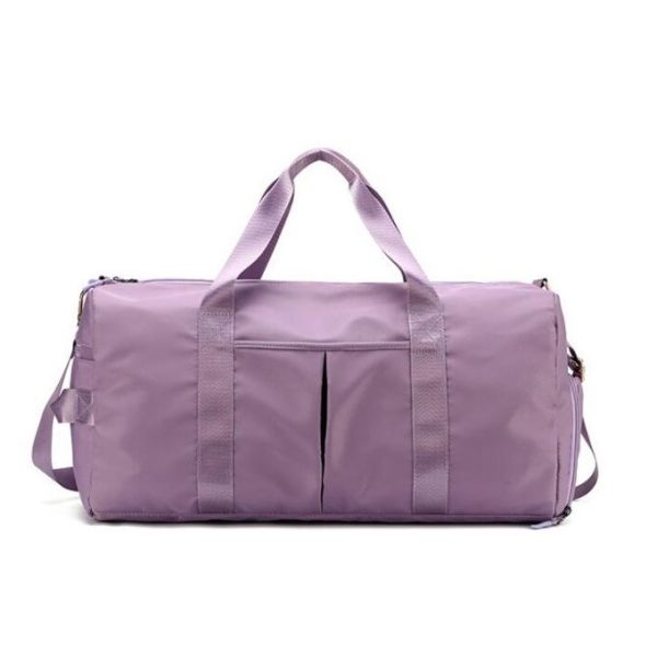 Fashion Travel/Gym Duffel Bag - Peach