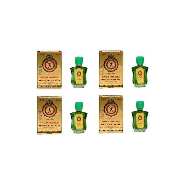 Gold Medal Medicated Oil-4*3mL