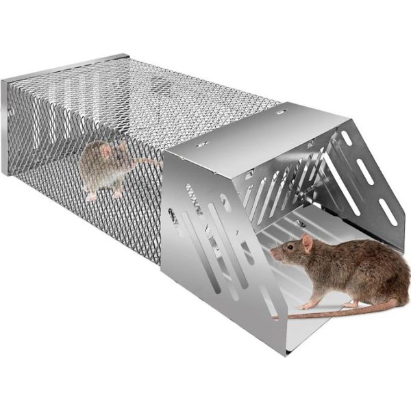 Human Live animal Automatic Continuous Rat Traps Cage, Rodent, Animal pests, Mice Catcher for Indoor and Outdoor