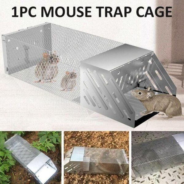 Human Live animal Automatic Continuous Rat Traps Cage, Rodent, Animal pests, Mice Catcher for Indoor and Outdoor