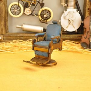 Iron Model Decorations Creative Crafts Barber Chair