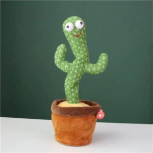 Kids Dancing Cactus Toy Electronic Dancing Song Talking