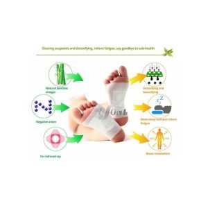 Kinoki Dispel Toxins & Maintain Beauty - Cleansing & Energizing Detox Feet Patches