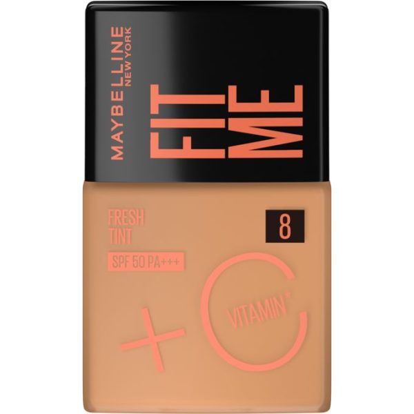 Maybelline New York FitMe Fresh Tint Shade 08 with Vitamin C and SPF50