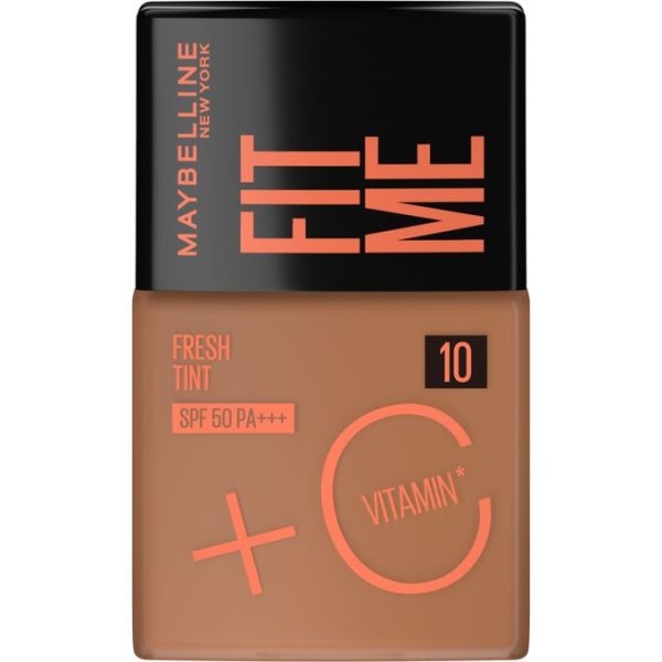 Maybelline New York FitMe Skin Tint Shade 10 with Vitamin C and SPF50