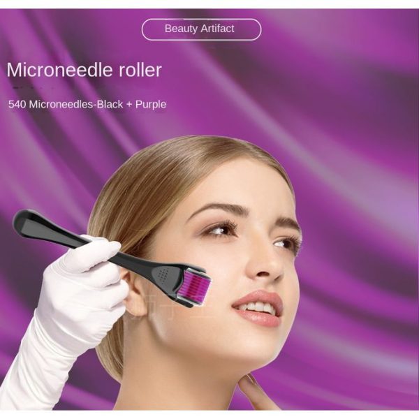 MICRO NEEDLING ROLLER MICRONEEDLING FACIAL ROLLER HAIR GROWTH BEARD GROWTH ANTI WRINKLE ANTI AGING