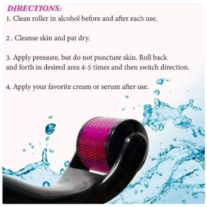 MICRO NEEDLING ROLLER MICRONEEDLING FACIAL ROLLER HAIR GROWTH BEARD GROWTH ANTI WRINKLE ANTI AGING