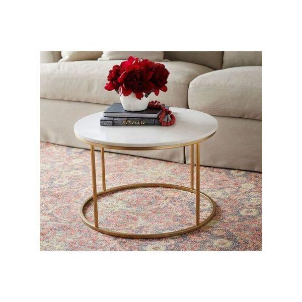 Nobel Wooden Round Coffee Table