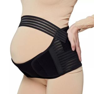 Pregnancy Support Belt/backbone Fixer Black