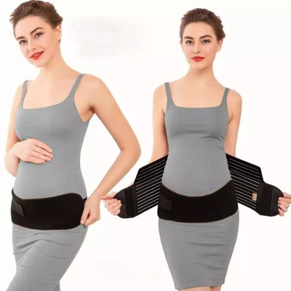 Pregnancy Support Belt/backbone Fixer Black