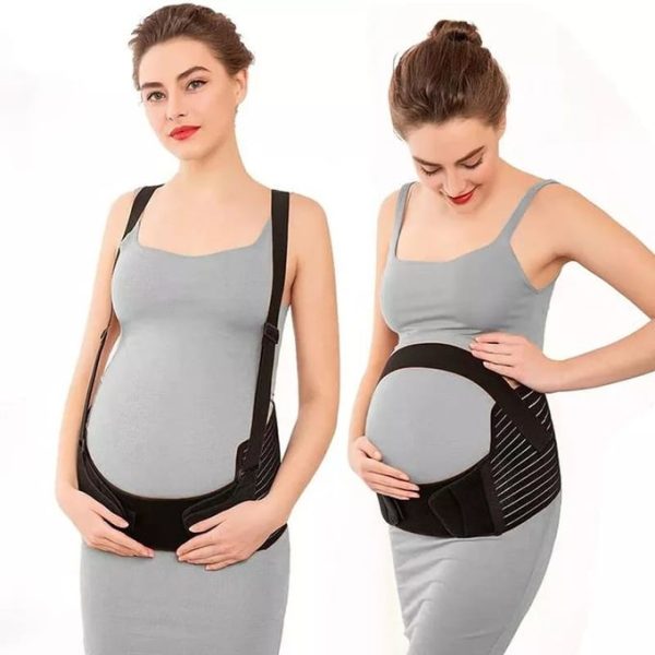 Pregnancy Support Belt/backbone Fixer Black