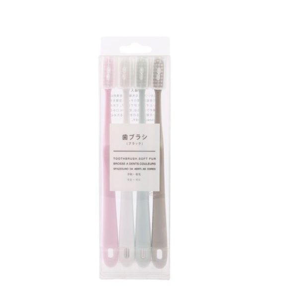 Toothbrush Sensitive Original Soft Travel 4pcs