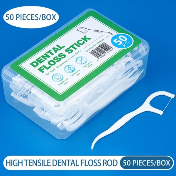 Toothpick Floss Dental Floss Picks Teeth Whitening Dental Care Kits Cleaning Oral Care Tool