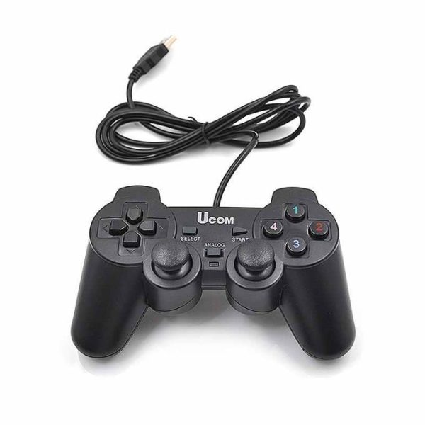 UCOM Dual Shock Pc Game Pad - Black