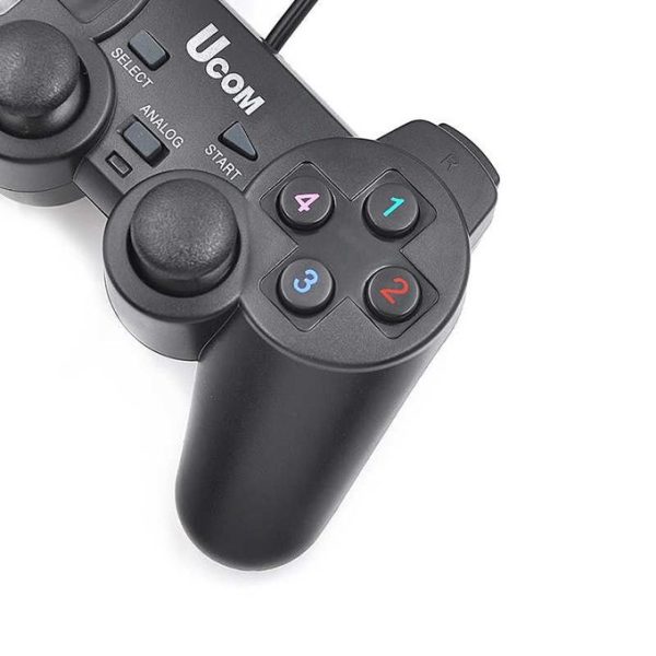 UCOM Dual Shock Pc Game Pad - Black